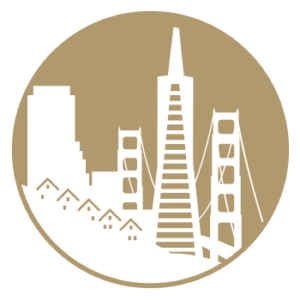 旧金山市内建筑物的标志